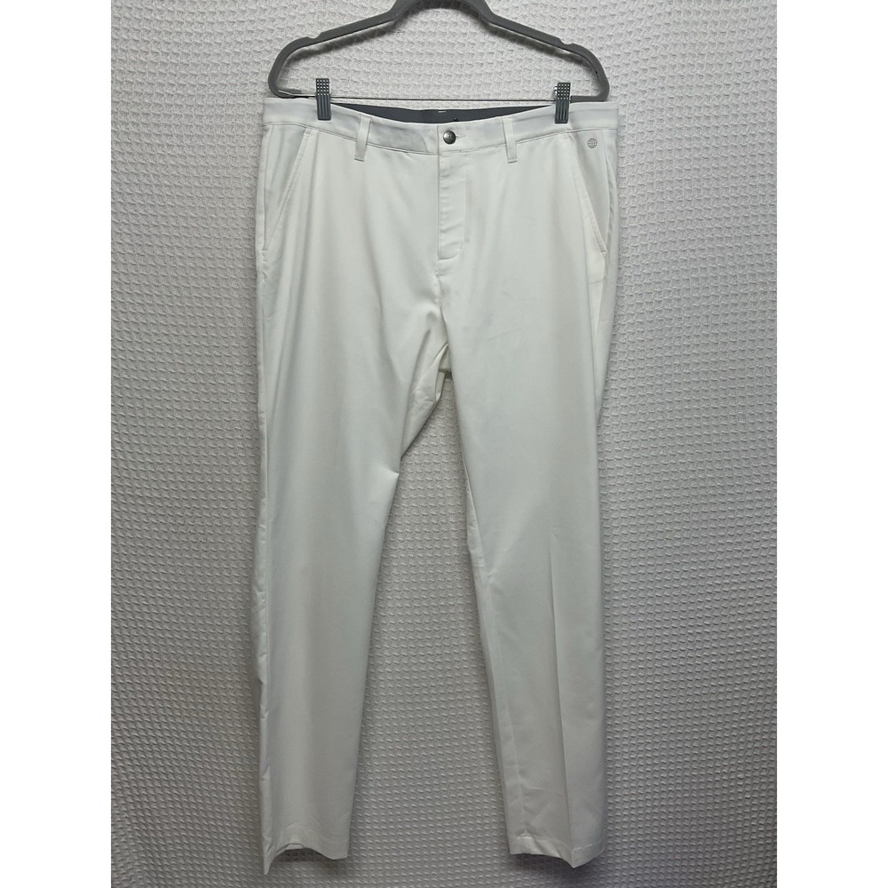 Adidas Ultimate 365 Tapered Golf Pants White Mens Size 35/34. HA6204 New